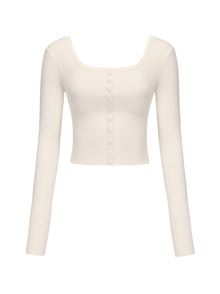 Holly Top | White