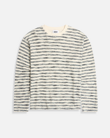 Terry Stripe Long Sleeve Tee | Multi