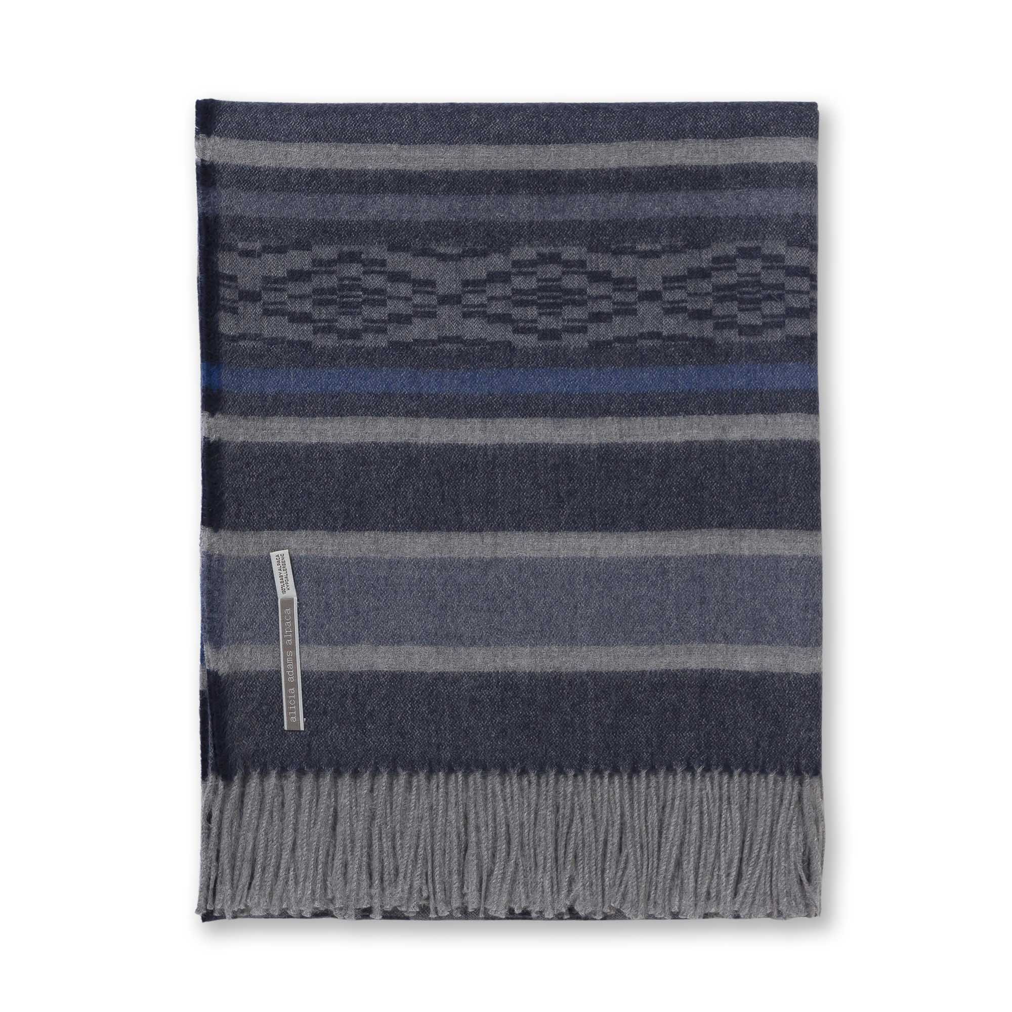 Casablanca Throw | Navy / Admirals Blue