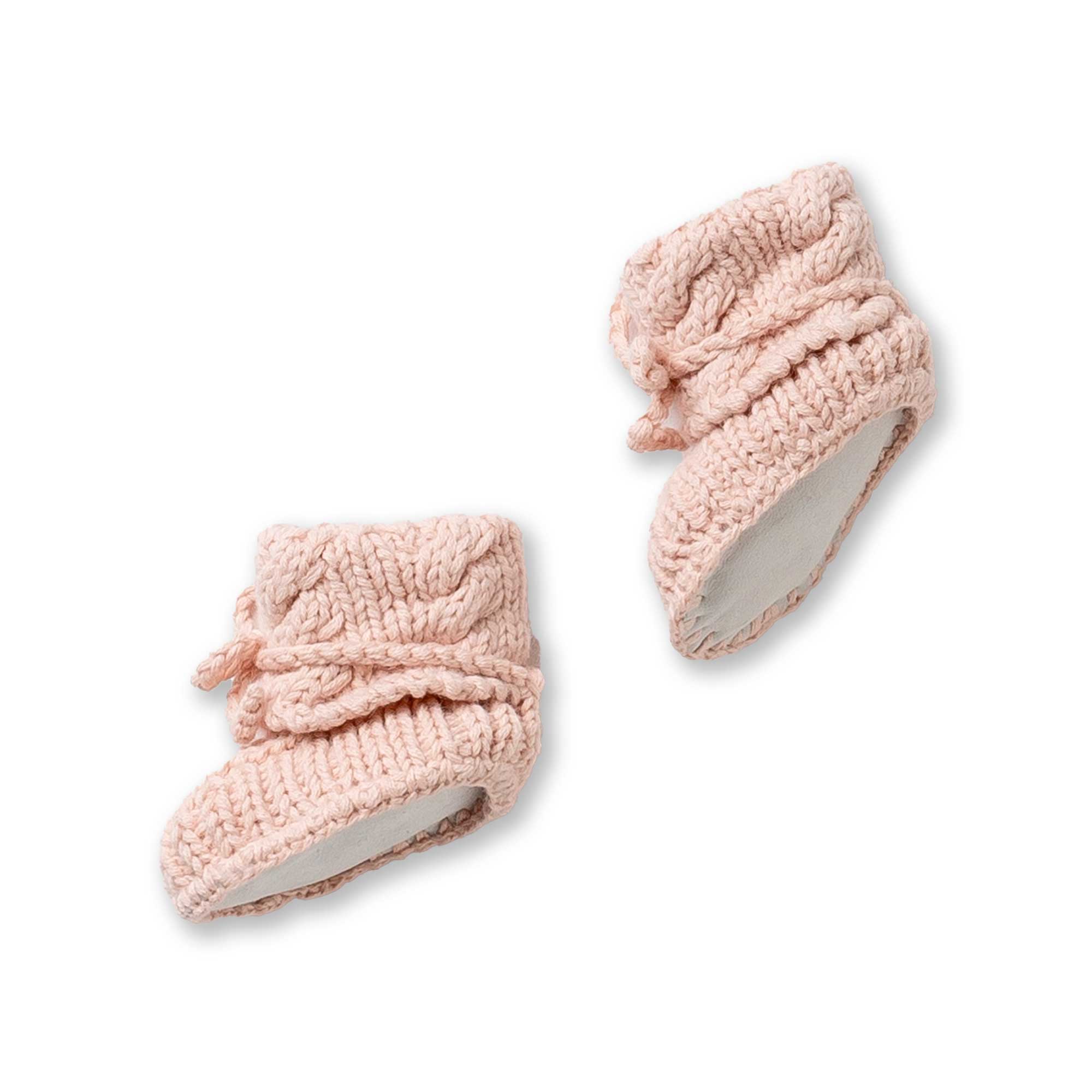 Kids | Baby Booties | Pink Powder