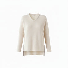 Women | Zoe Sweater | Ivory / Light Taupe
