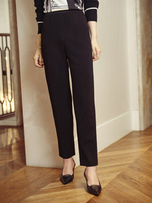 Triacetate Suit Pants | Black