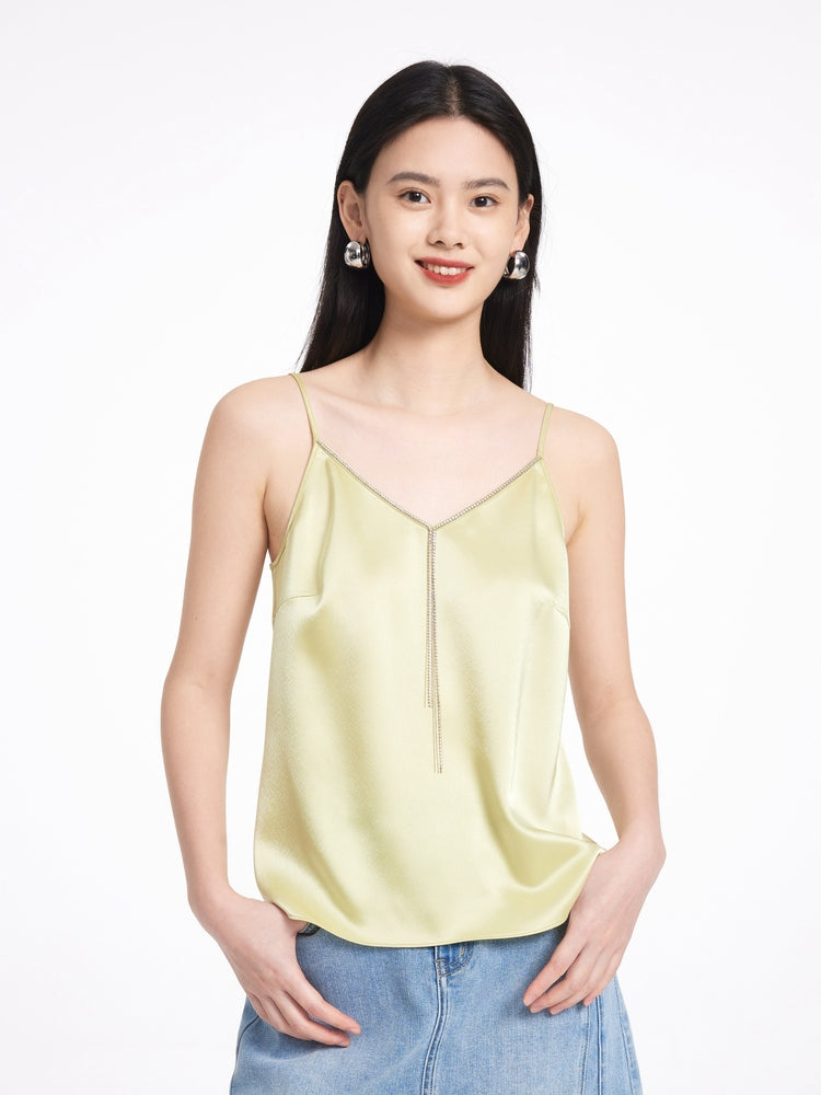 V-Neck Camisole | Green