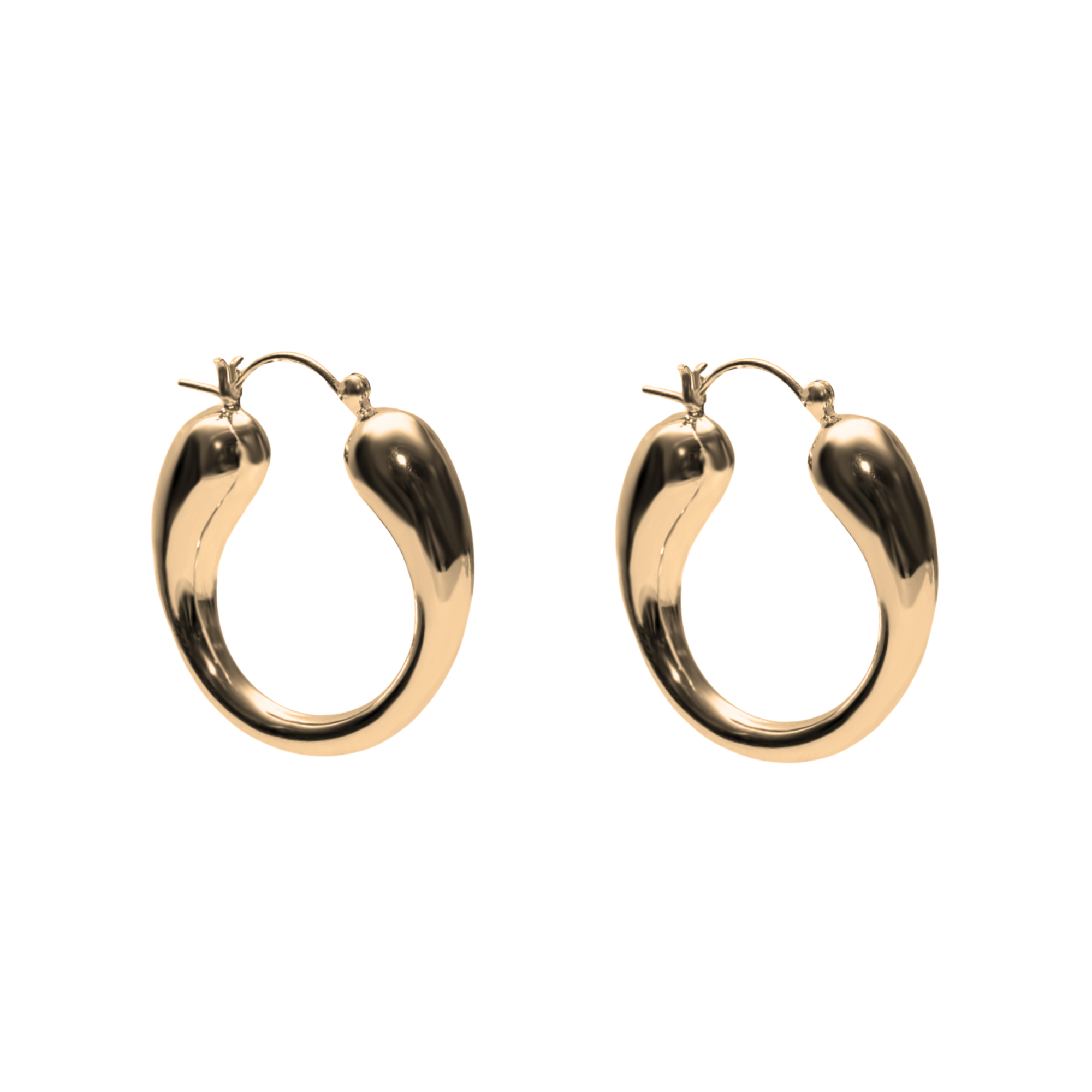 The Loom Hoop | 18K Yellow Gold-Plated