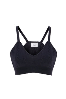 Cashmere Bralette | Navy