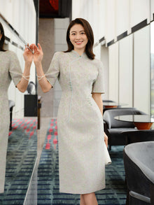 Chinese-style Dress | Green