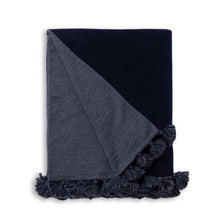 Bali Throw | Navy / Denim Blue