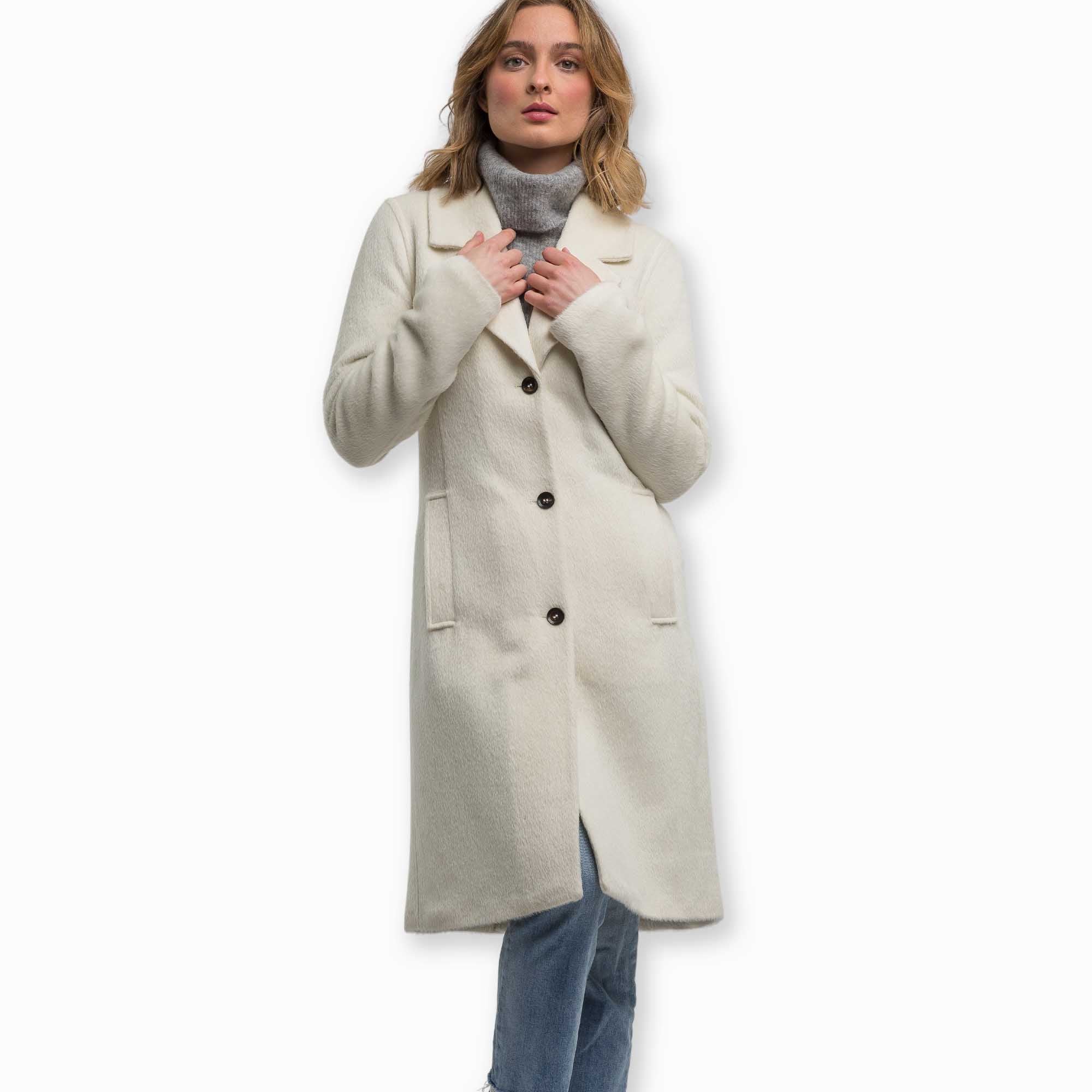 Women | Samira Coat | White