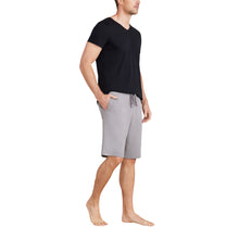Mens | Malibu Collection Washed Jersey Short Sleeve V-Neck | Black
