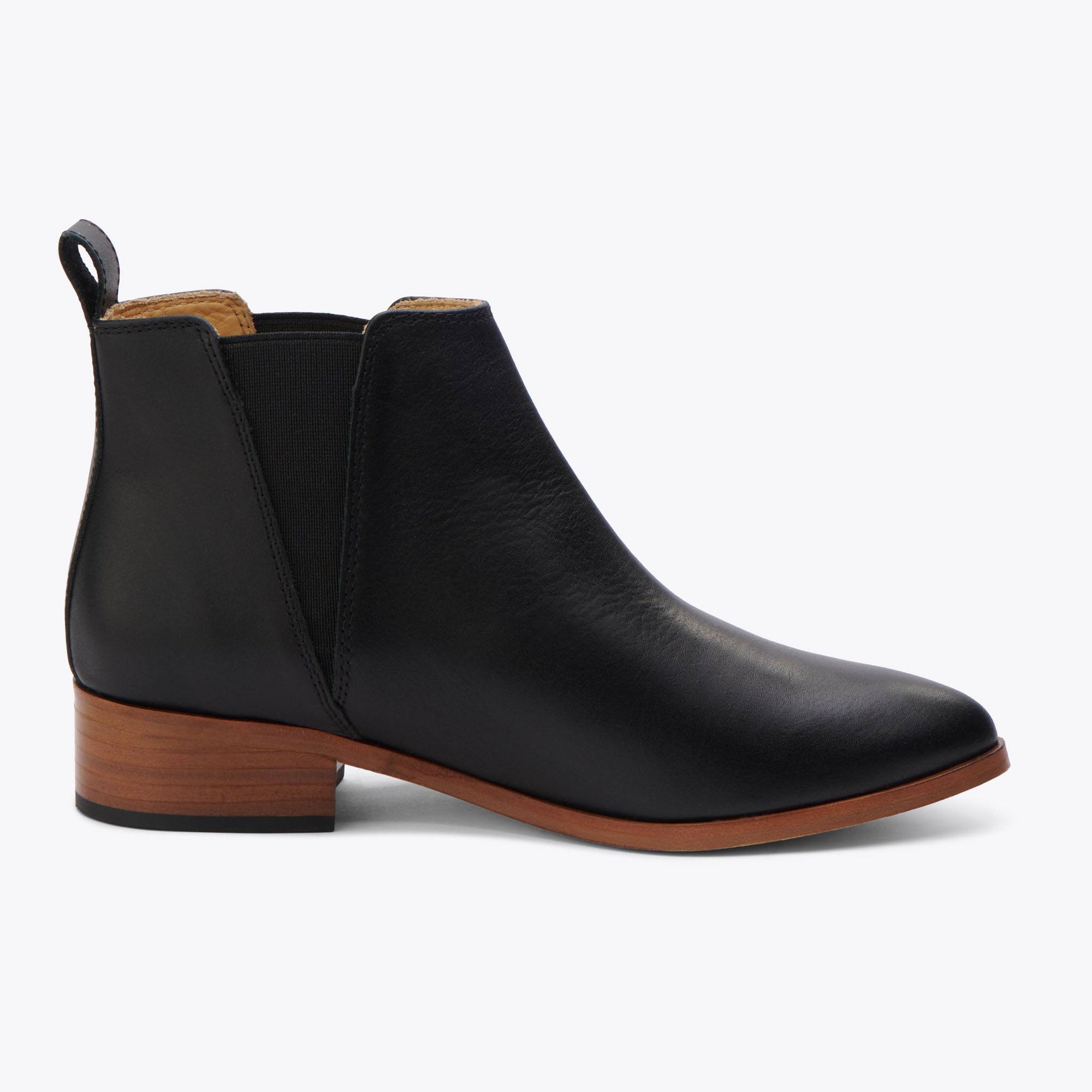 Classic Chelsea Boot Black Women's Leather Boot Nisolo