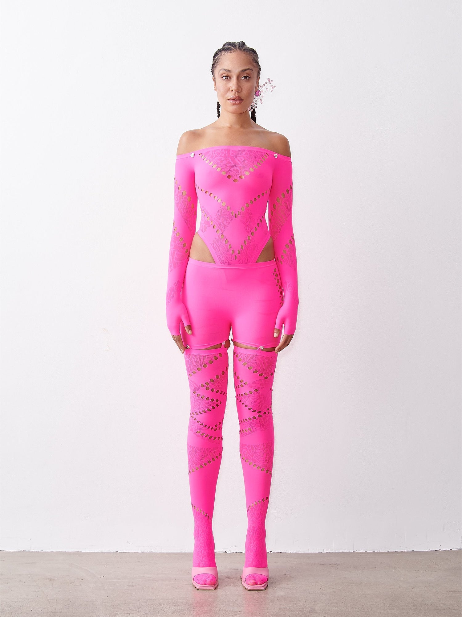 Sloane Leggings | Shocking Pink