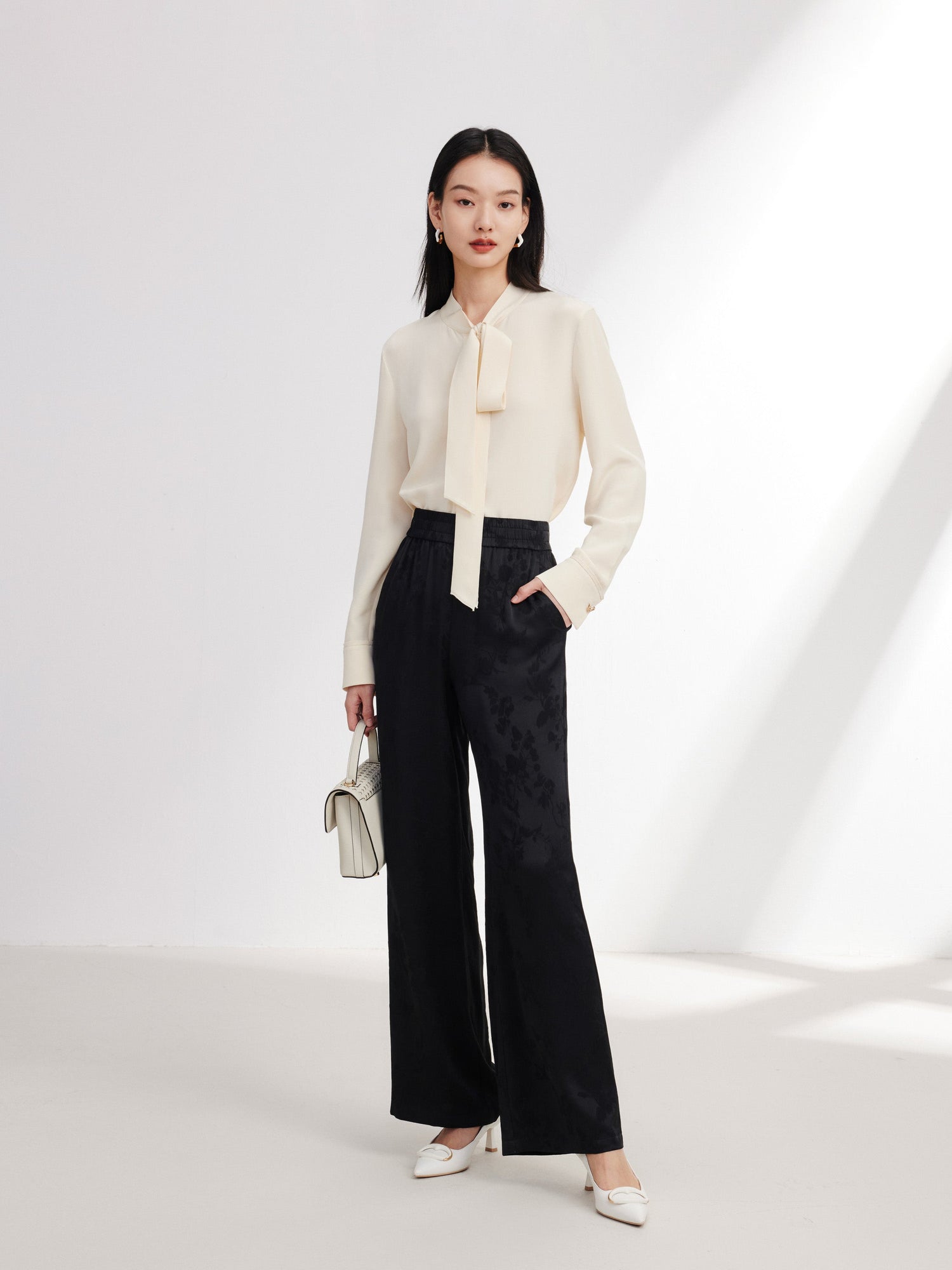 Straight Leg Pant | Black
