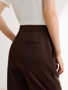 Wide Leg Pants | Brown