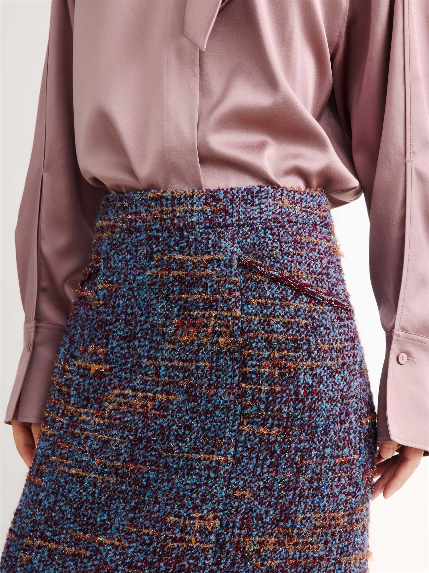 Midi Skirt | Blue