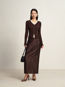 Maxi Skirt | Brown