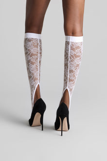 Leg Warmers - Flashback | White