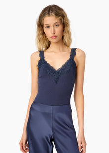 Lani Rib Knit Tank | Harbor