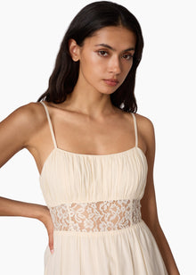 Octavia Cotton Dress | Bone