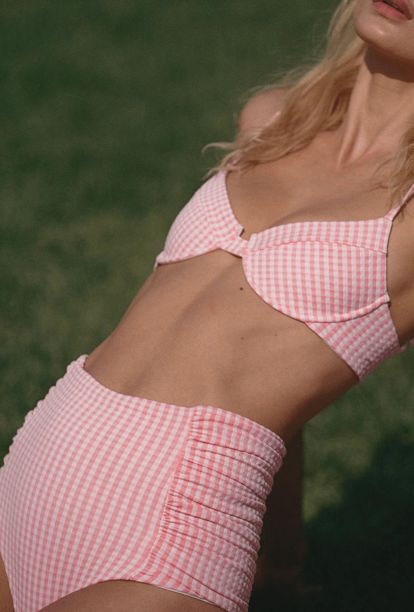 The Luisa Bottom | Primrose Plaid