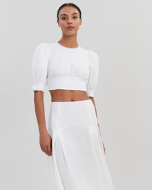 Women | Gael Top | Optic White