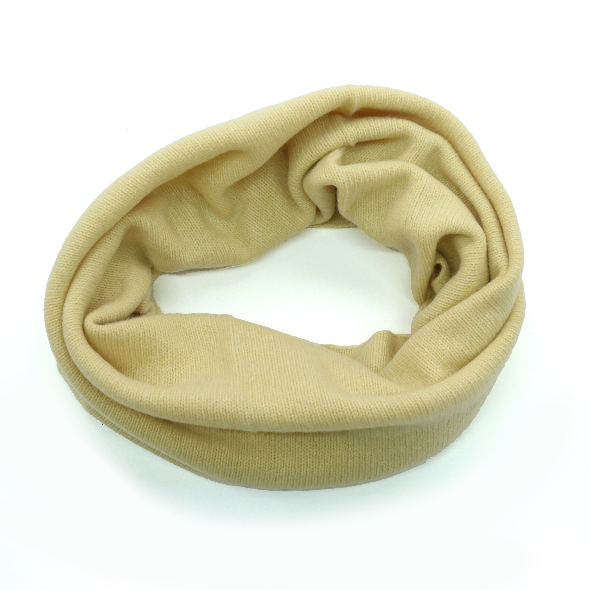 Unisex | Cashmere Snood | Giallo Pulcino