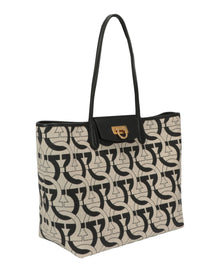 Ferragamo | Gancini Print Canvas Tote Bag