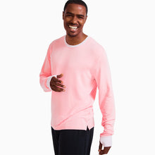 Modal French Terry Long-Sleeve Lounge Tee | Flamingo/Taffy