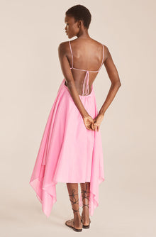 Handkerchief Dress | Flamingo Pink
