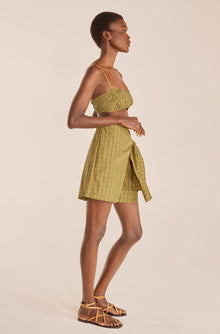 Plaid Skort | Mini Plaid Olive Combo