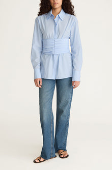 Corseted Button Down | Oxford