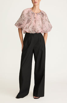 High Waist Trouser | Black