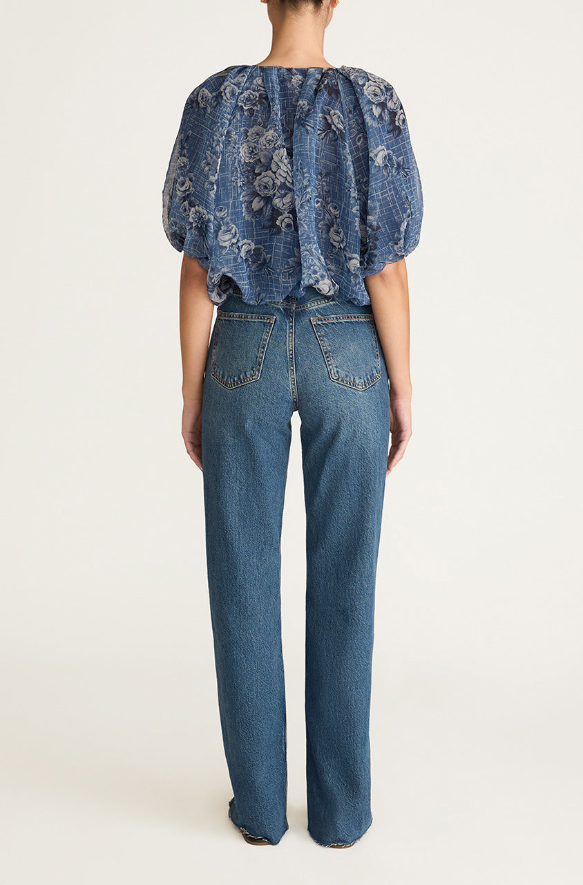 Emblem Fleur Bubble Top | Dusk Combo