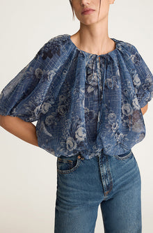 Emblem Fleur Bubble Top | Dusk Combo