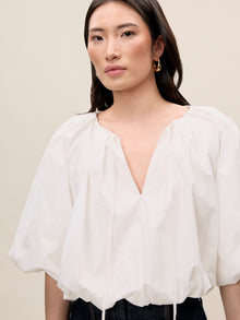 Priya Bubble Top | Milk