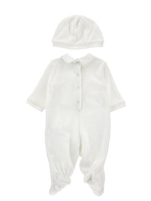 Boys | Elegant Chenille Set | Cream/Cream