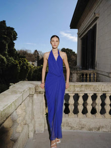 Liz Maxi Dress | Starry Blue