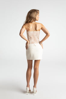 Jane Lace Dress | White