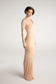 Courtney Dress | Nude