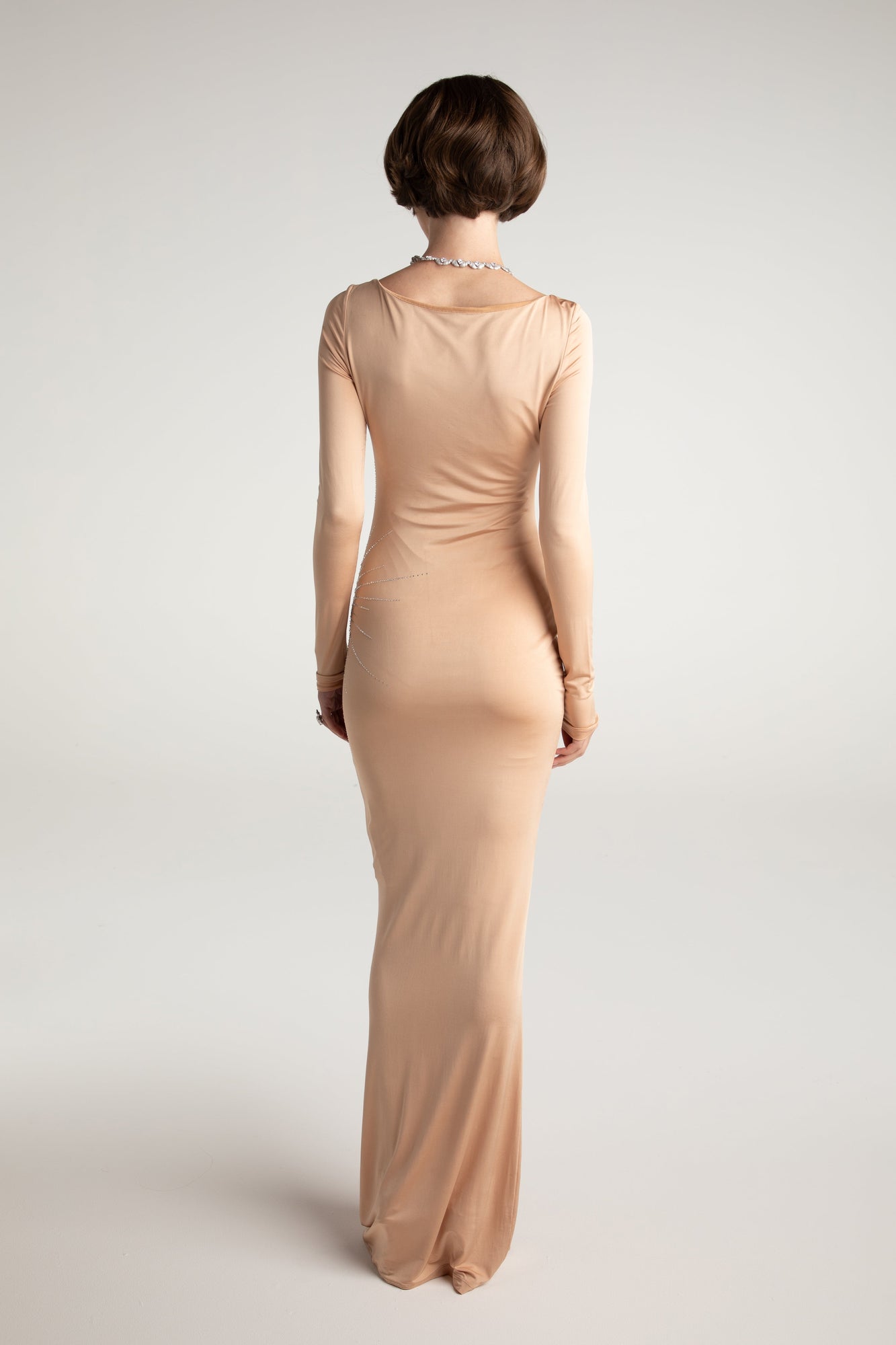 Courtney Dress | Nude
