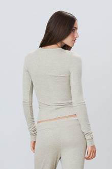 LONG SLEEVE FITTED TOP - ETERNE