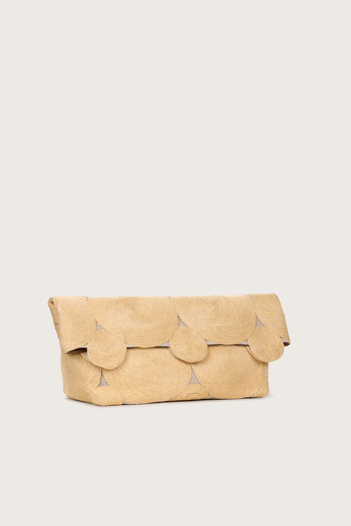 CULT GAIA BRYNN CLUTCH IN NATURAL