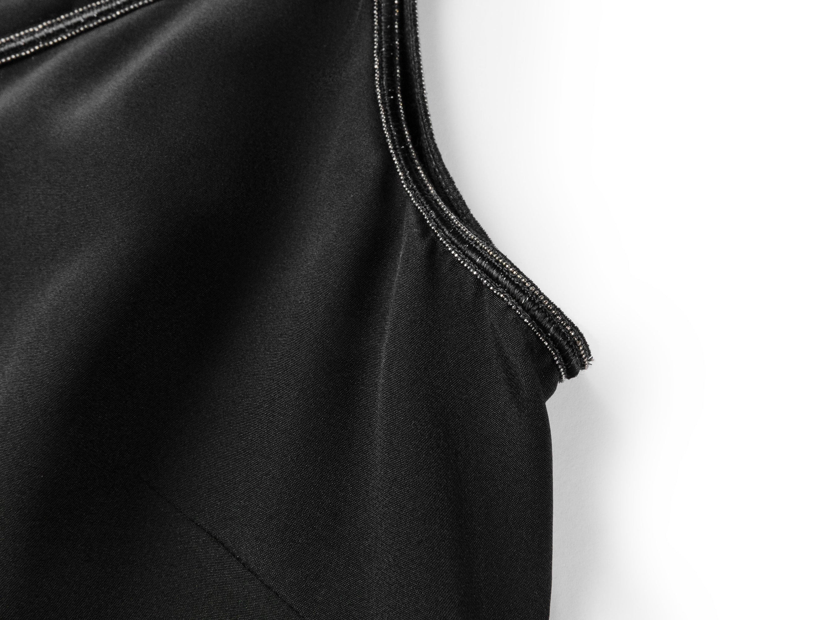 Mulberry Silk Camisole Vest | Black