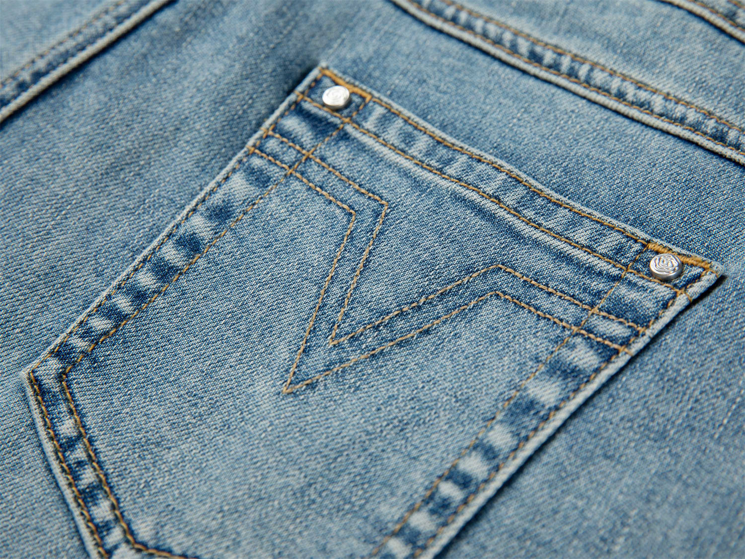 Trendy 9-Fit Flared Denim Pant | Navy