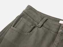 High-Waist Pants | Green
