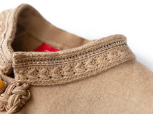 Embroidered Shirt | Camel