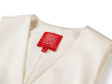 Button Knit Vest | Cream