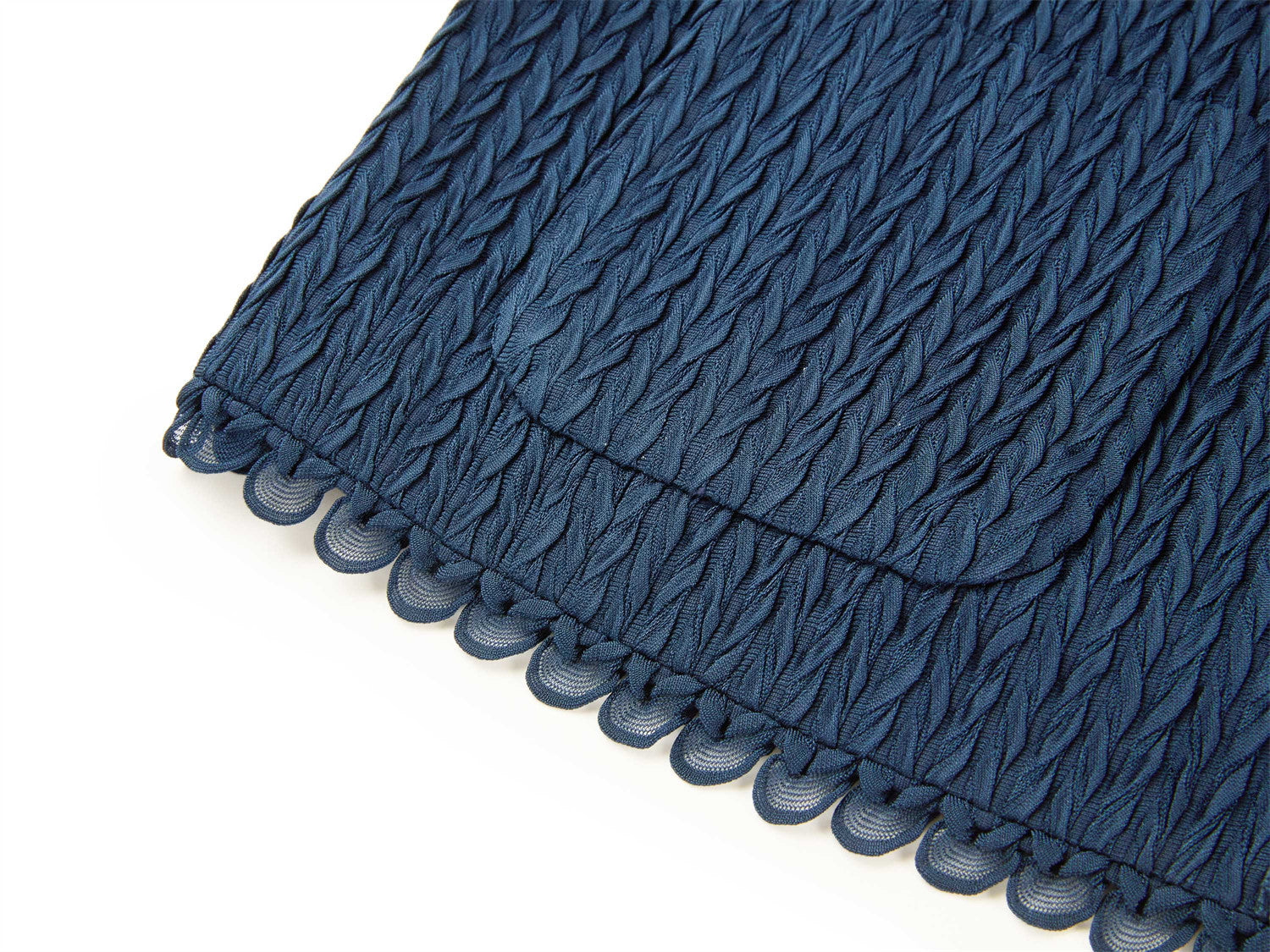Lightweight Triacetate Short Jacket | Navy