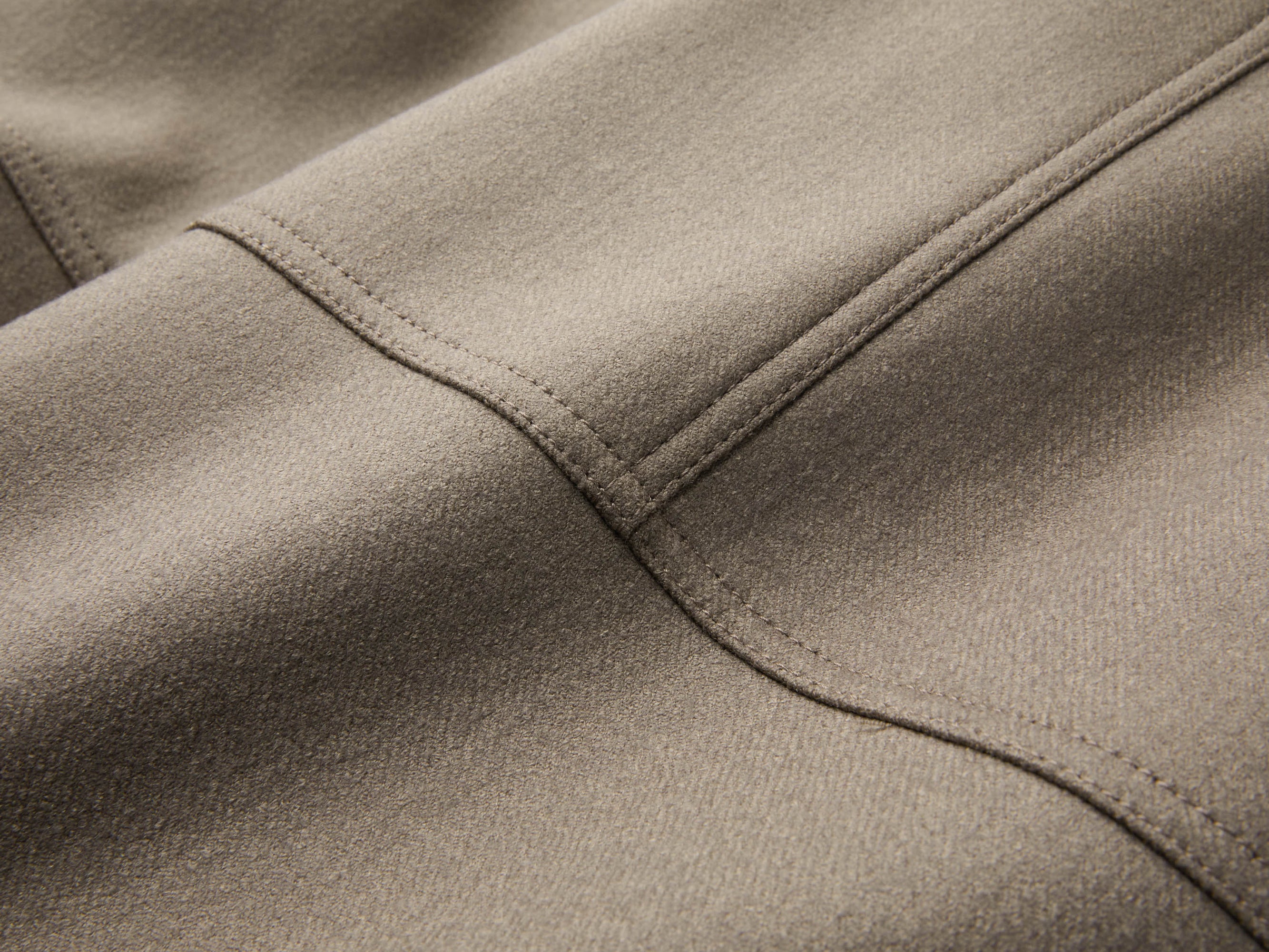 Wool Mulberry Silk Casual Coat | Brown