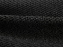 Wool Slim-Fit Knit Top | Black