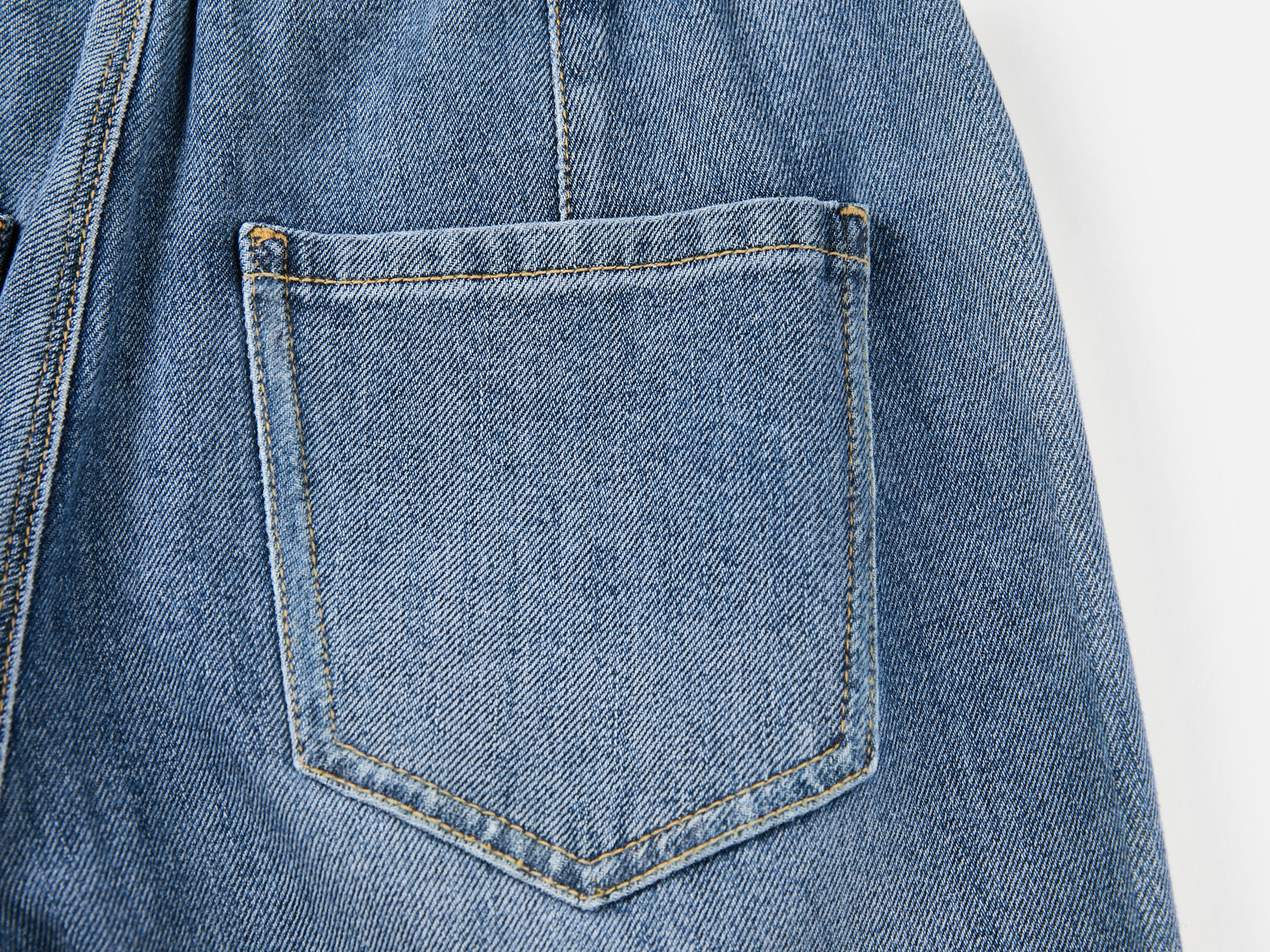 Four-way Stretch Rhinestone Jeans | Blue